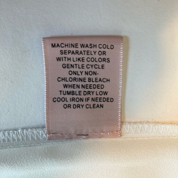 Philosophy White Polyester Sleeveless Blouse size L - Picture 12 of 12